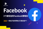 我们的一条Facebook帖子如何带来2万潜在客户？（不是广告）